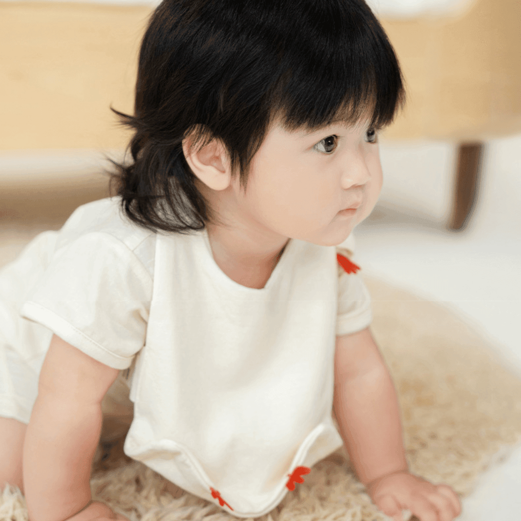 Lazy Goose Baby Cotton Bib-1910112372786335749