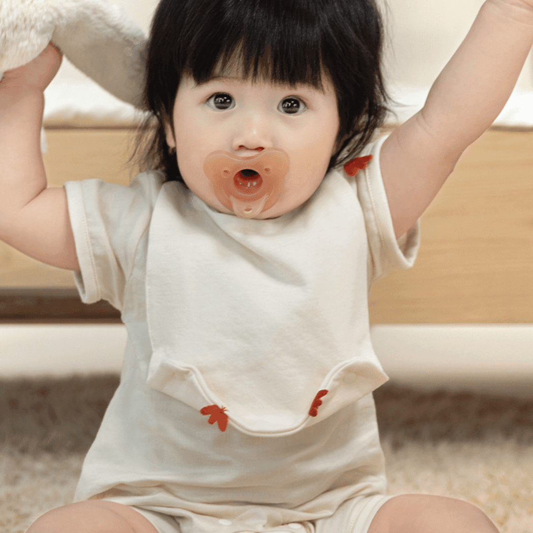 Lazy Goose Baby Cotton Bib-1910112372786335750