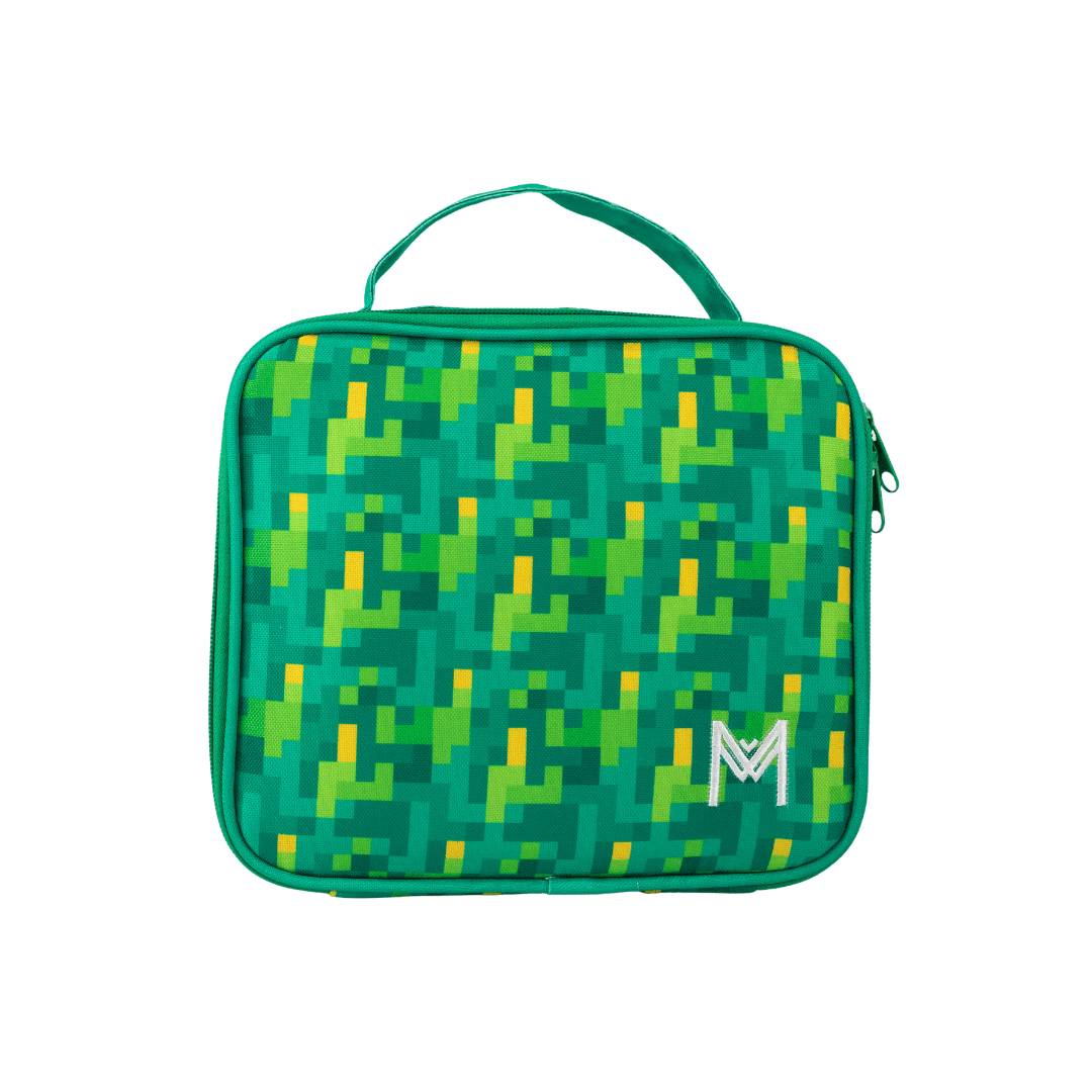 MONTII.CO Medium Insulated Lunch Bag - Pixels-1910112397746638848