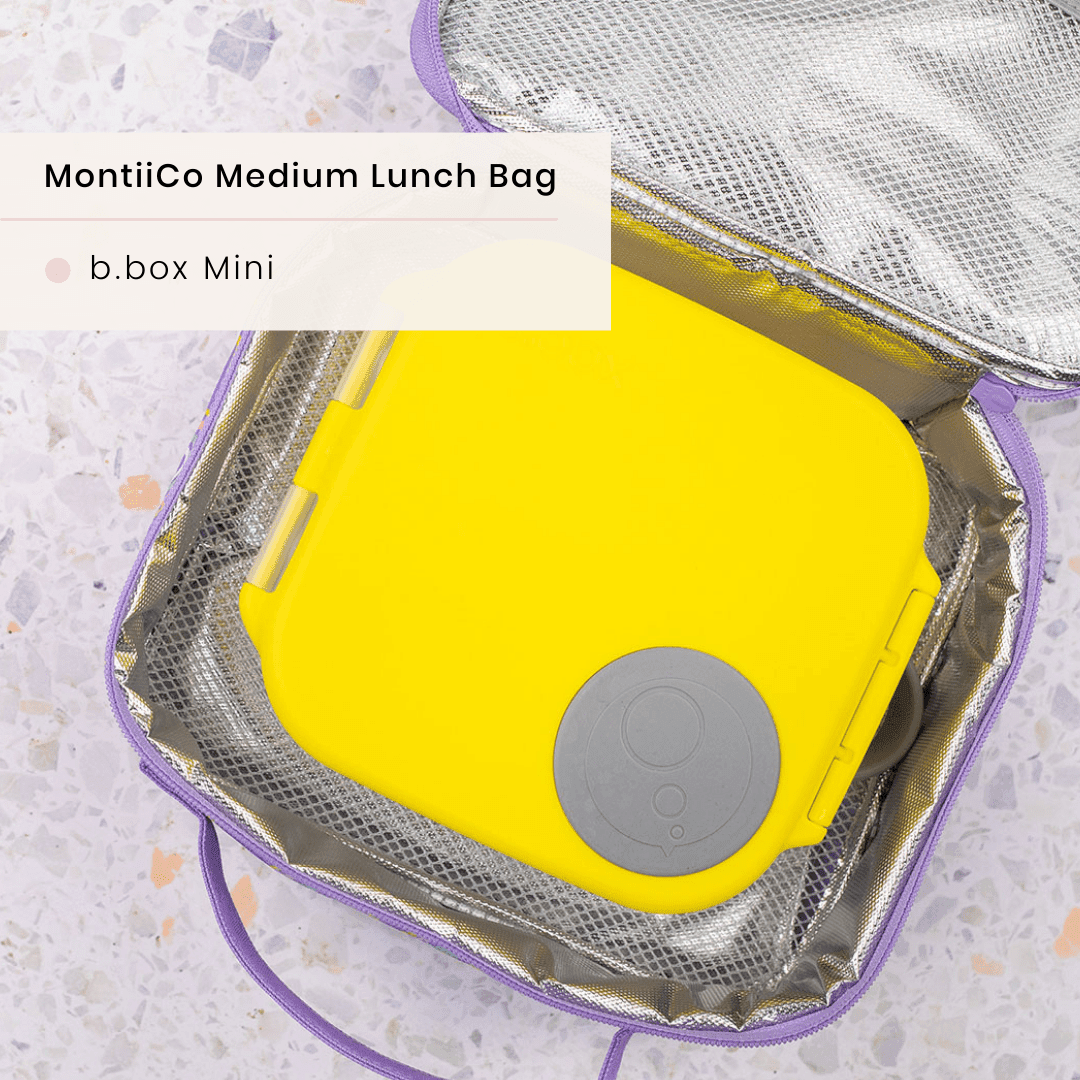 MONTII.CO Medium Insulated Lunch Bag - Pixels-1910112397746638854