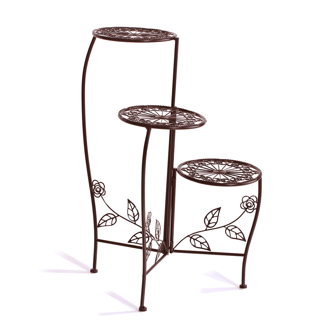Plant Stand Outdoor Indoor Flower Pots Bronze-1942353739239264256