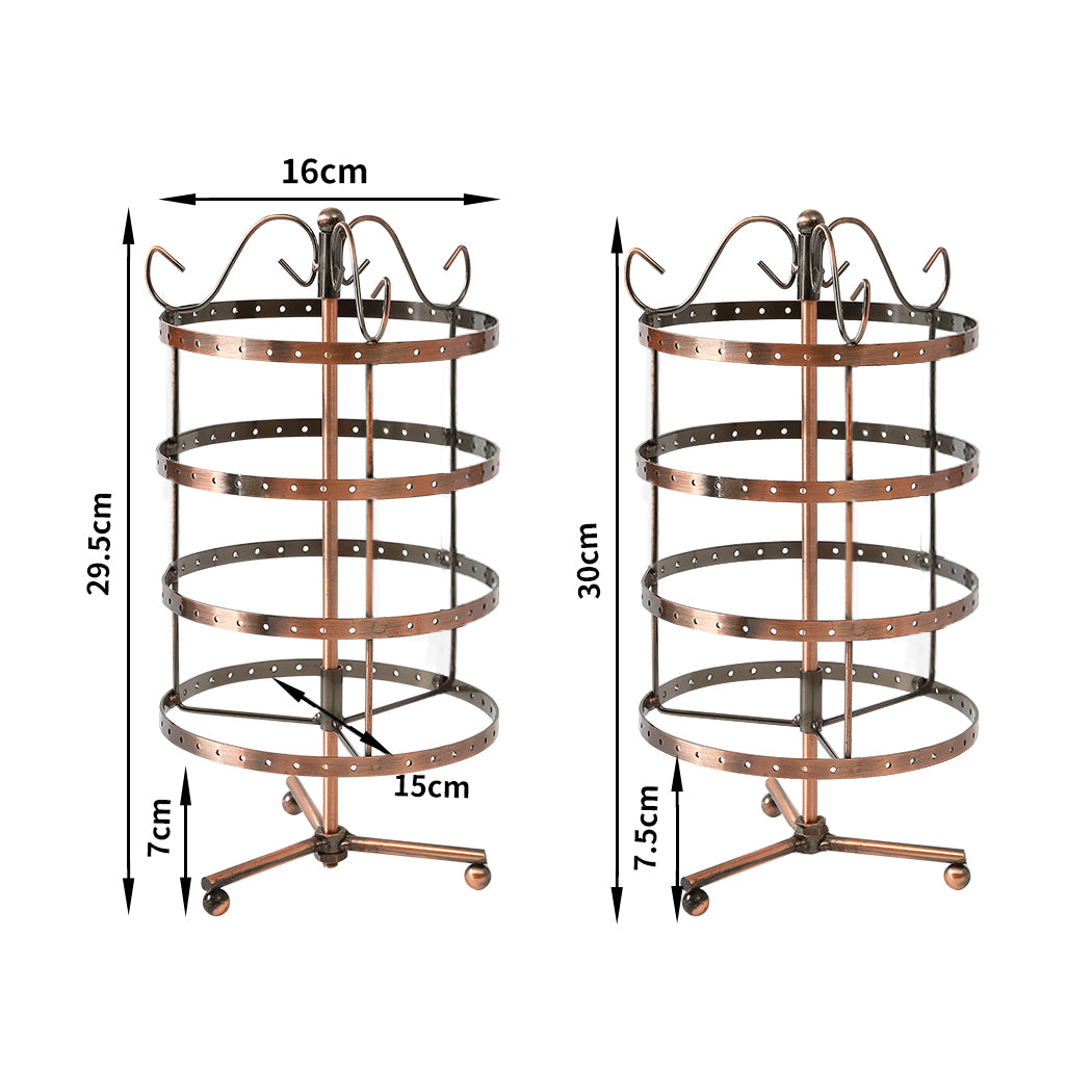 Earring Holder Stand Jewelry Display Bronze-1910113095246811138