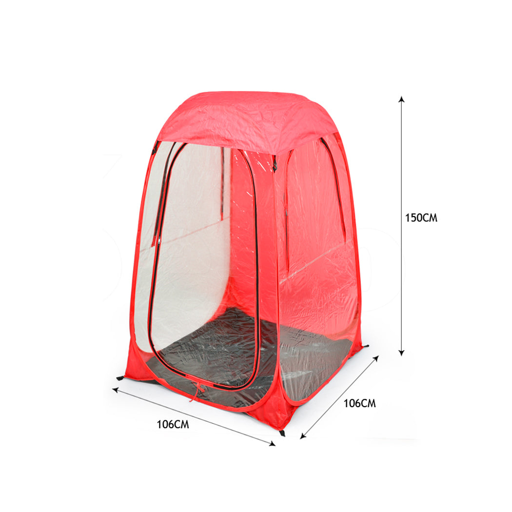 Mountview Pop Up Tent Camping Outdoor Red-1942352873157431298