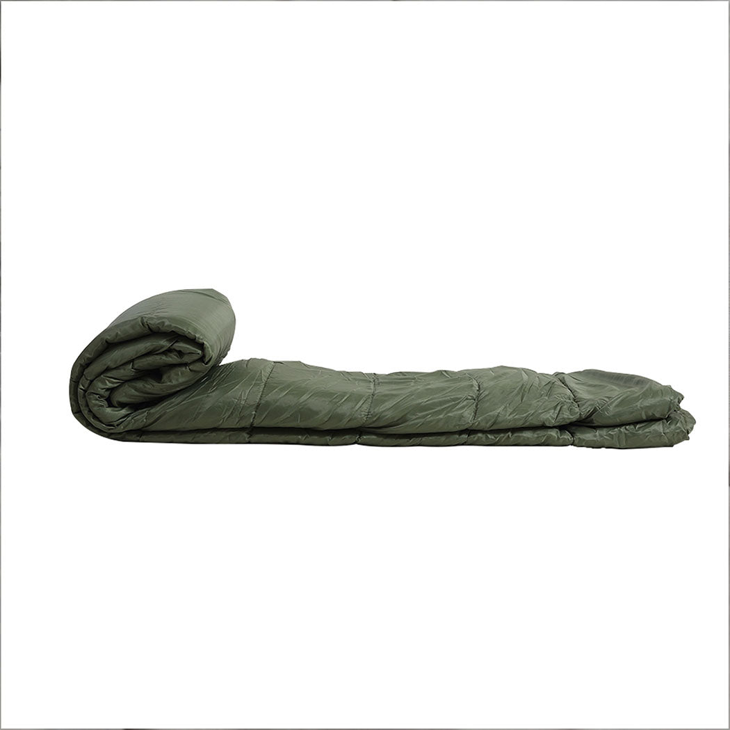 Mountview Sleeping Bag Double Bags Outdoor Army Green-1942352891205521413