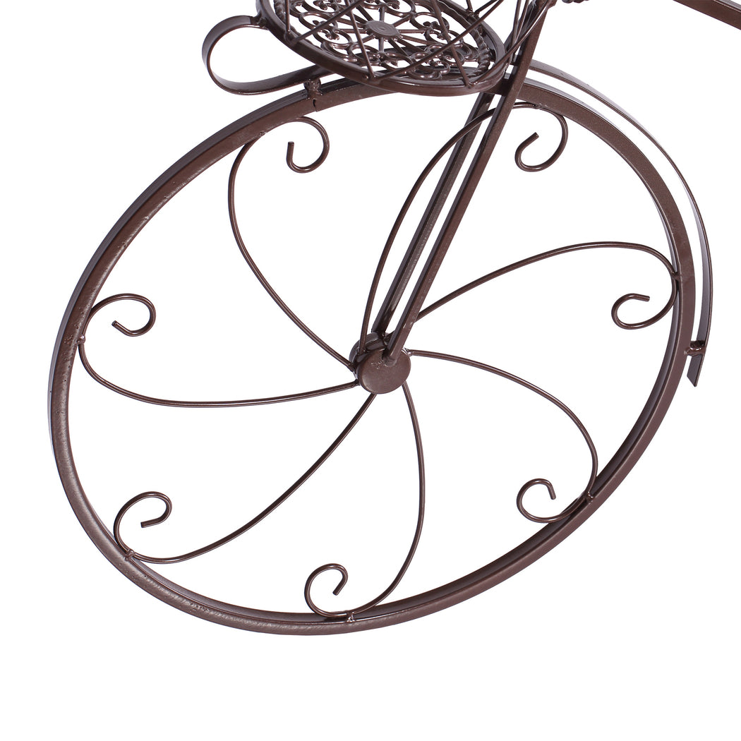 Levede Plant Stand Outdoor Indoor Metal Bronze-1942353791672258565