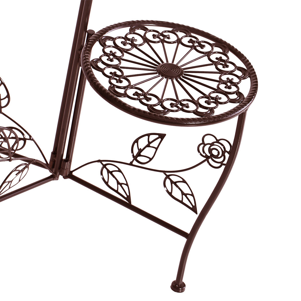 Plant Stand Outdoor Indoor Flower Pots Bronze-1942353739239264261