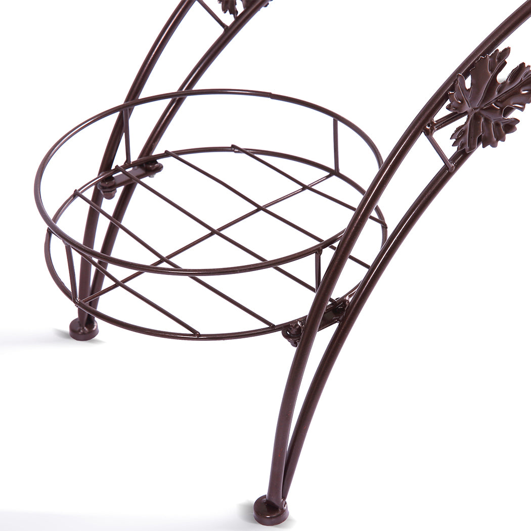 Levede Plant Stand Outdoor Indoor Metal Bronze-1942353790229417990
