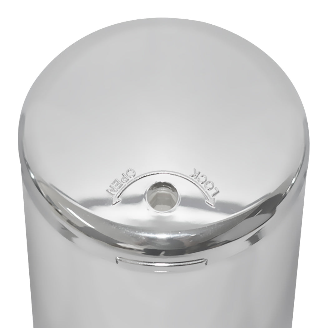 3 Bottles Bathroom Shower Soap Dispenser Silver-1942353194017492998