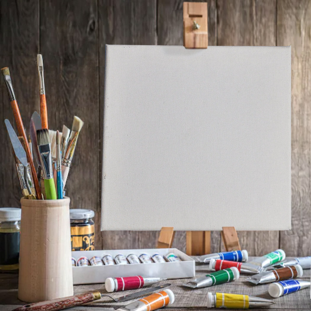 5x Artist Canvas Blank Stretched Canvases-1942353181950480391