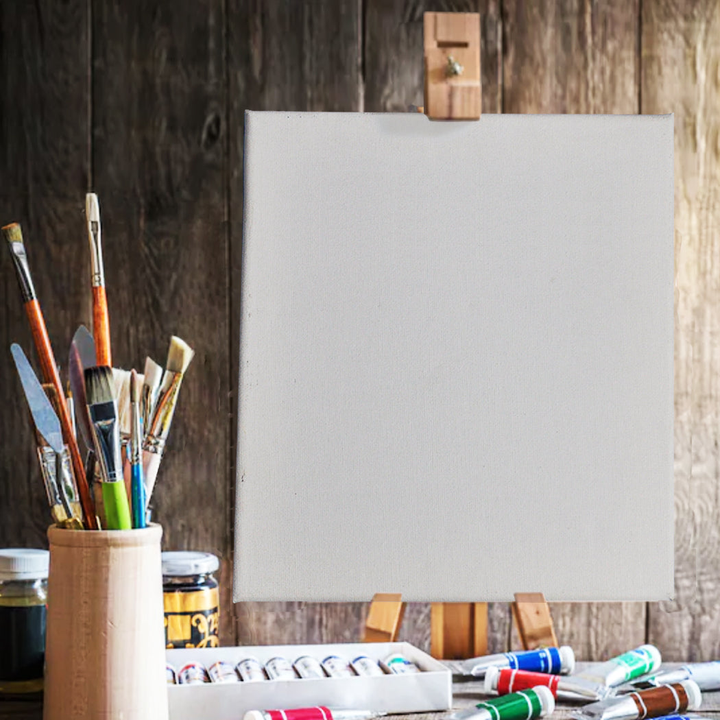 5x Artist Canvas Blank Stretched Canvases-1942353182466379783