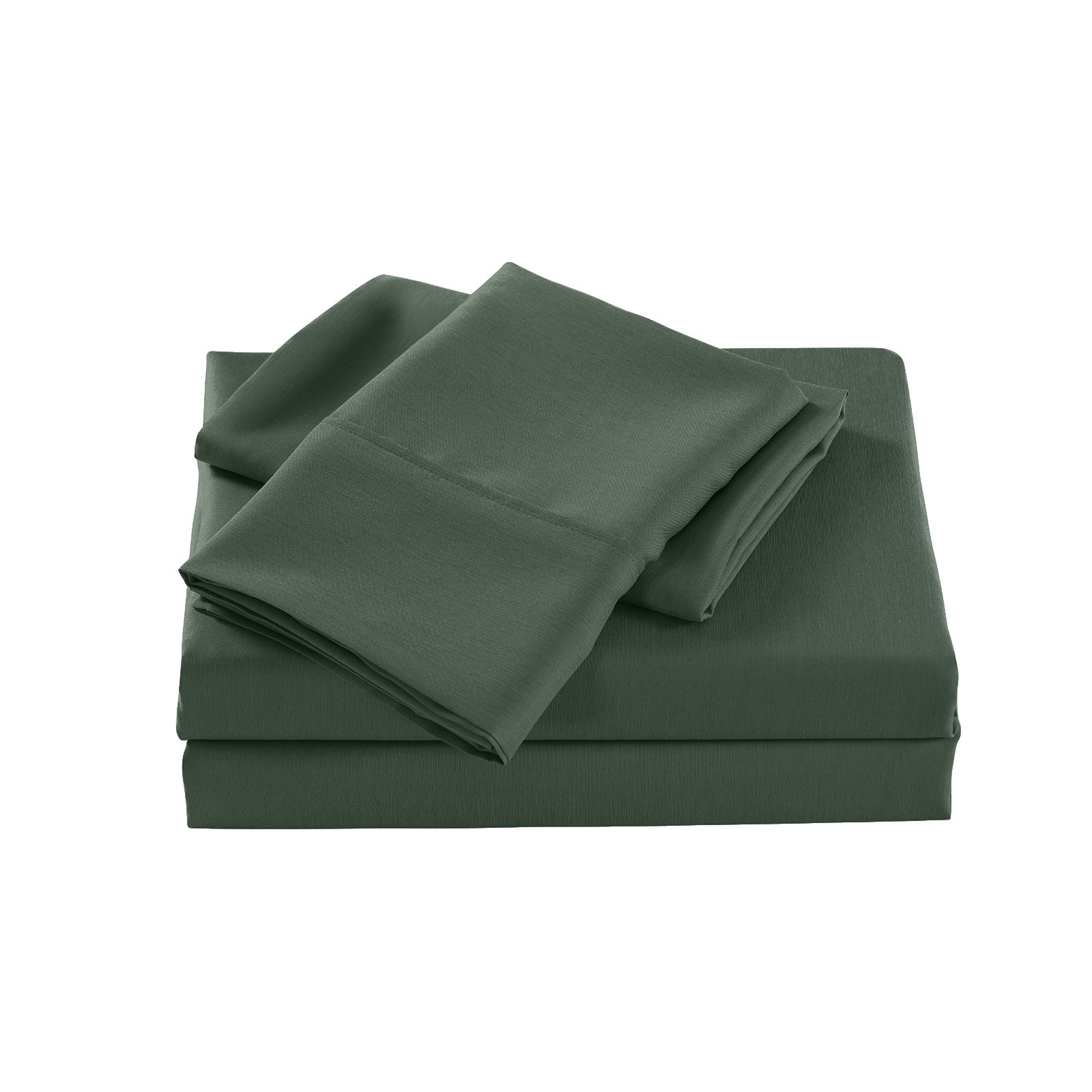 Royal Comfort Bamboo Cooling 2000TC Sheet Set Queen - Olive-1927503903608410114