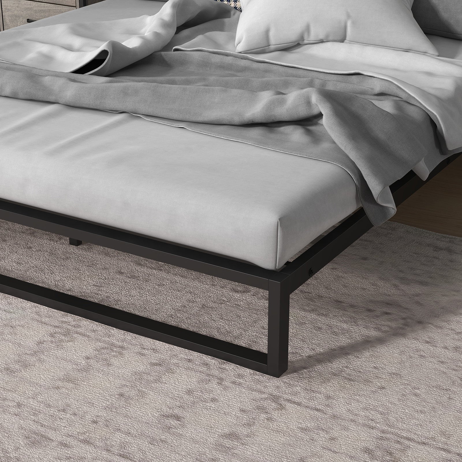 Florence Metal bed base - Queen-1927503923497799686