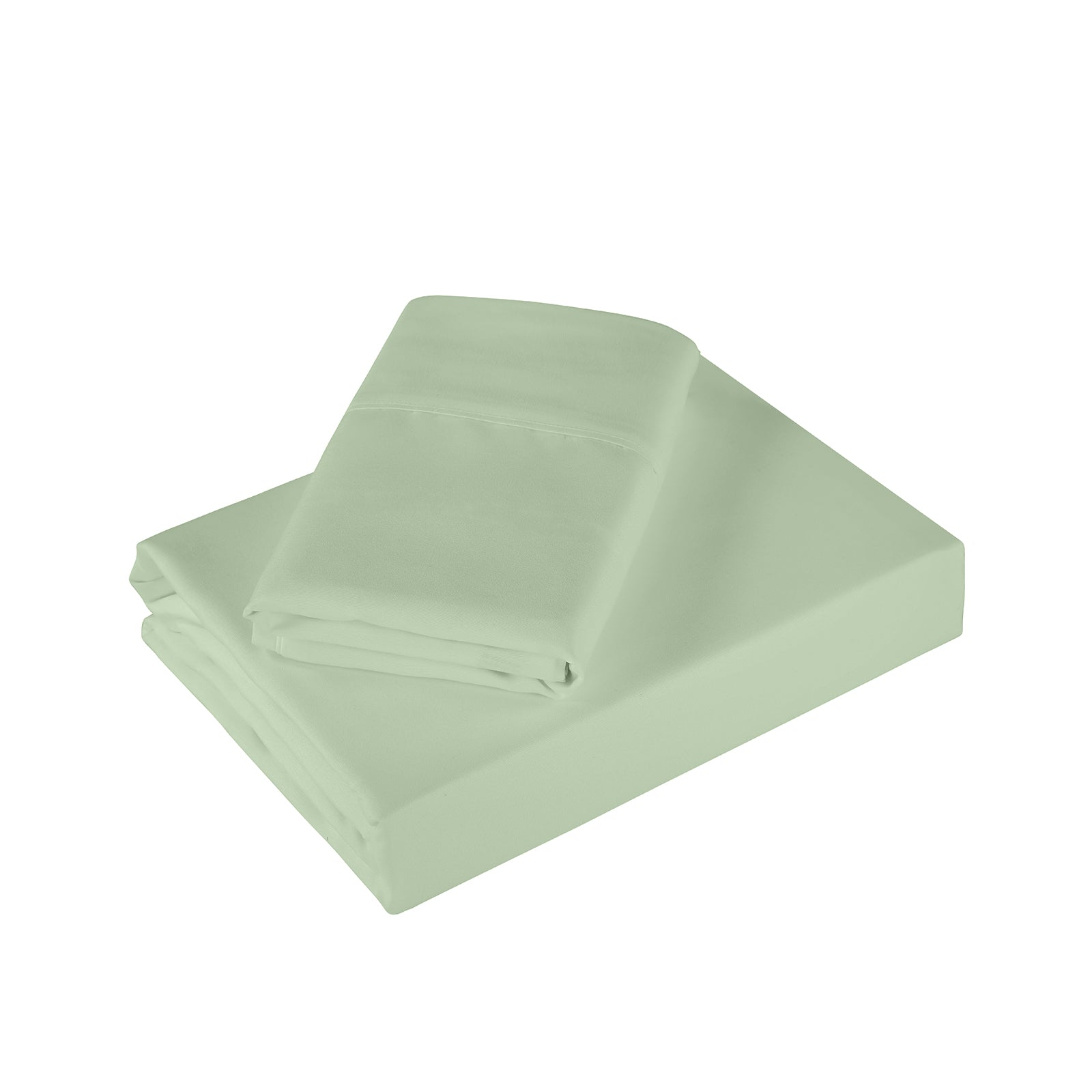 Royal Comfort - 1200TC Ultrasoft 4 Pc Sheet Set - King - Sage Green-1943465031039586306