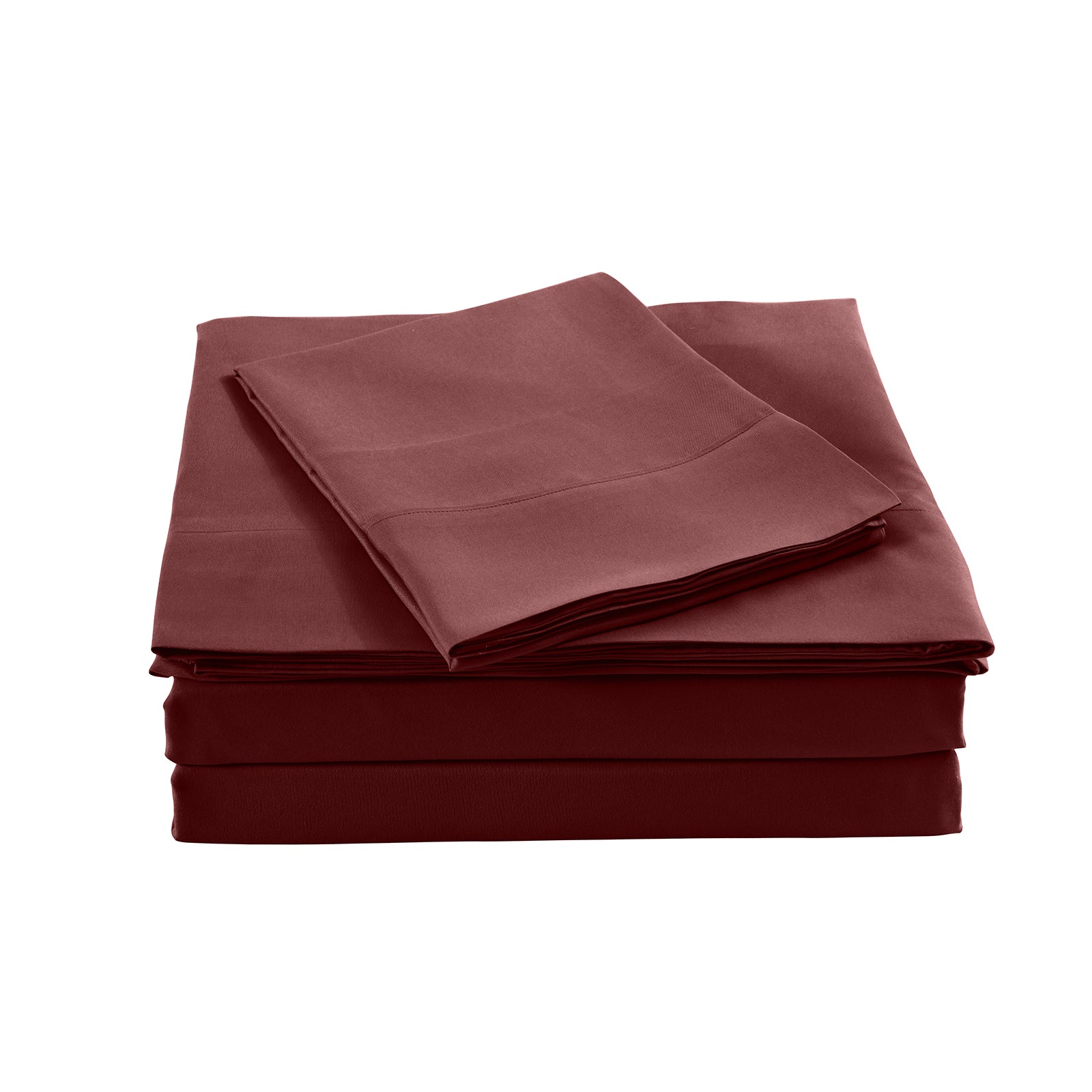 Royal Comfort Blended Bamboo Sheet Set Malaga Wine - Queen-1927503906955464706