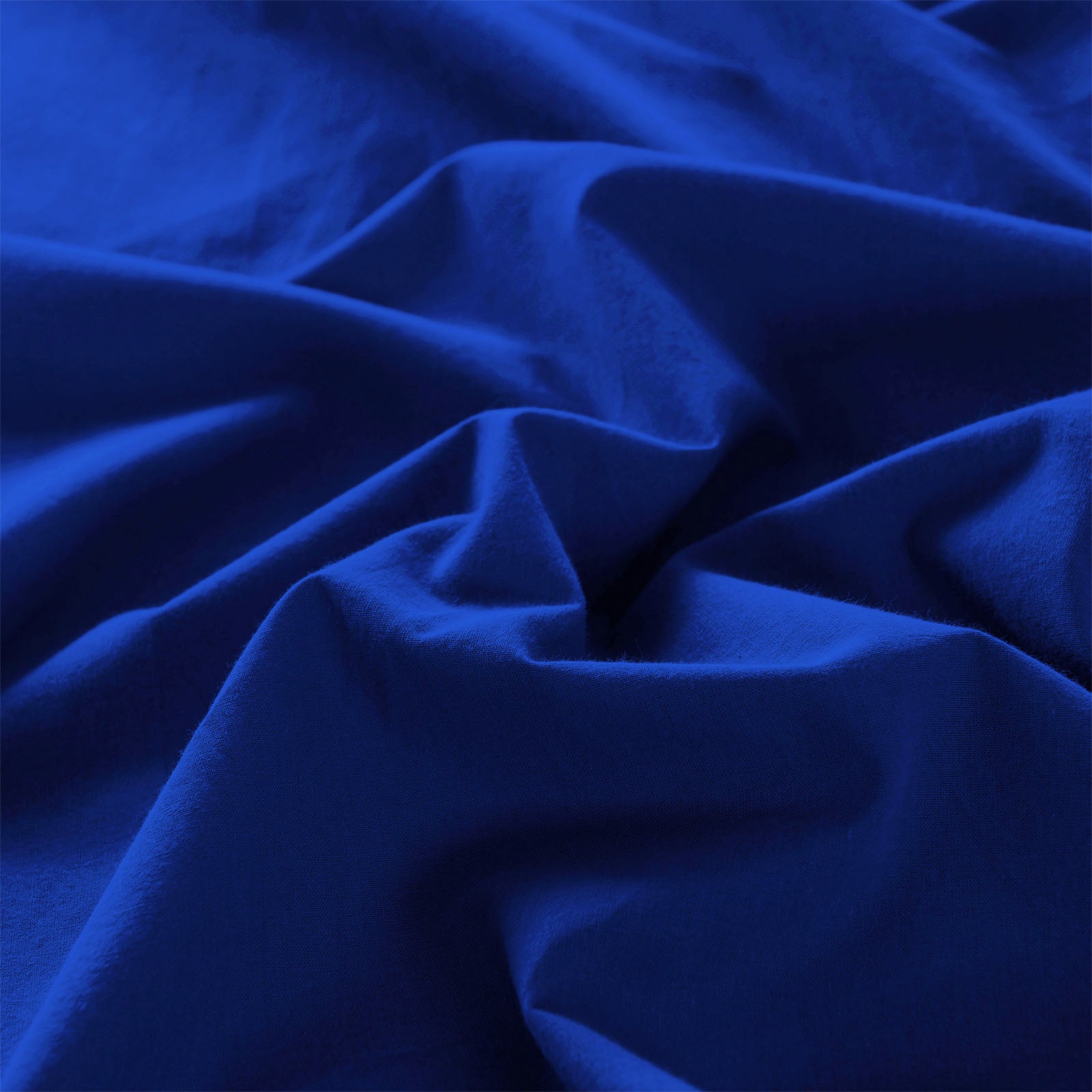 Royal Comfort Vintage Washed 100% Cotton Sheet Set Queen - Royal Blue-1927503912546471943
