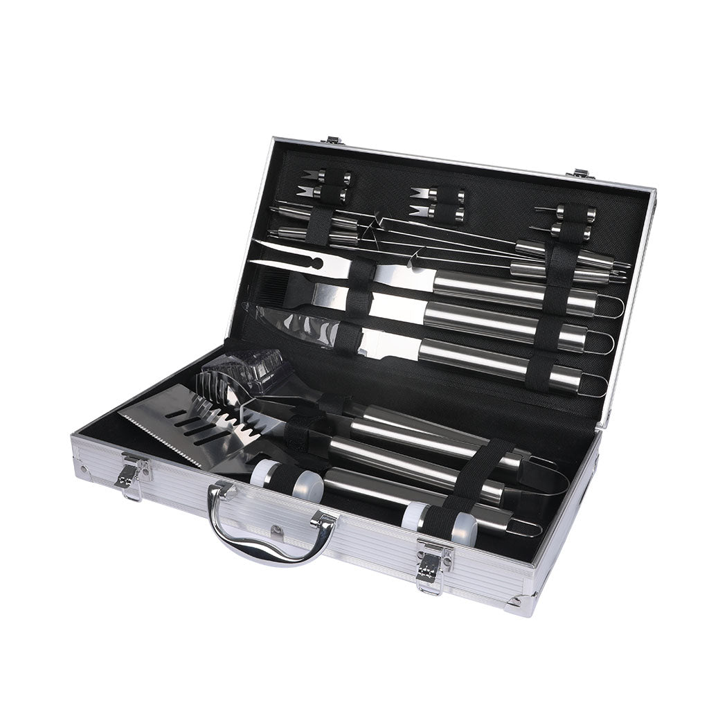 Moyasu 18Pcs BBQ Tool Set Stainless-1942353288884260864