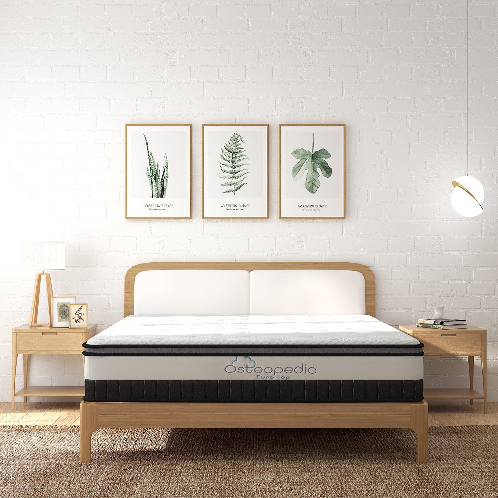 Osteopedic Euro Top Pocket Spring Mattress - King-1943465037767249921