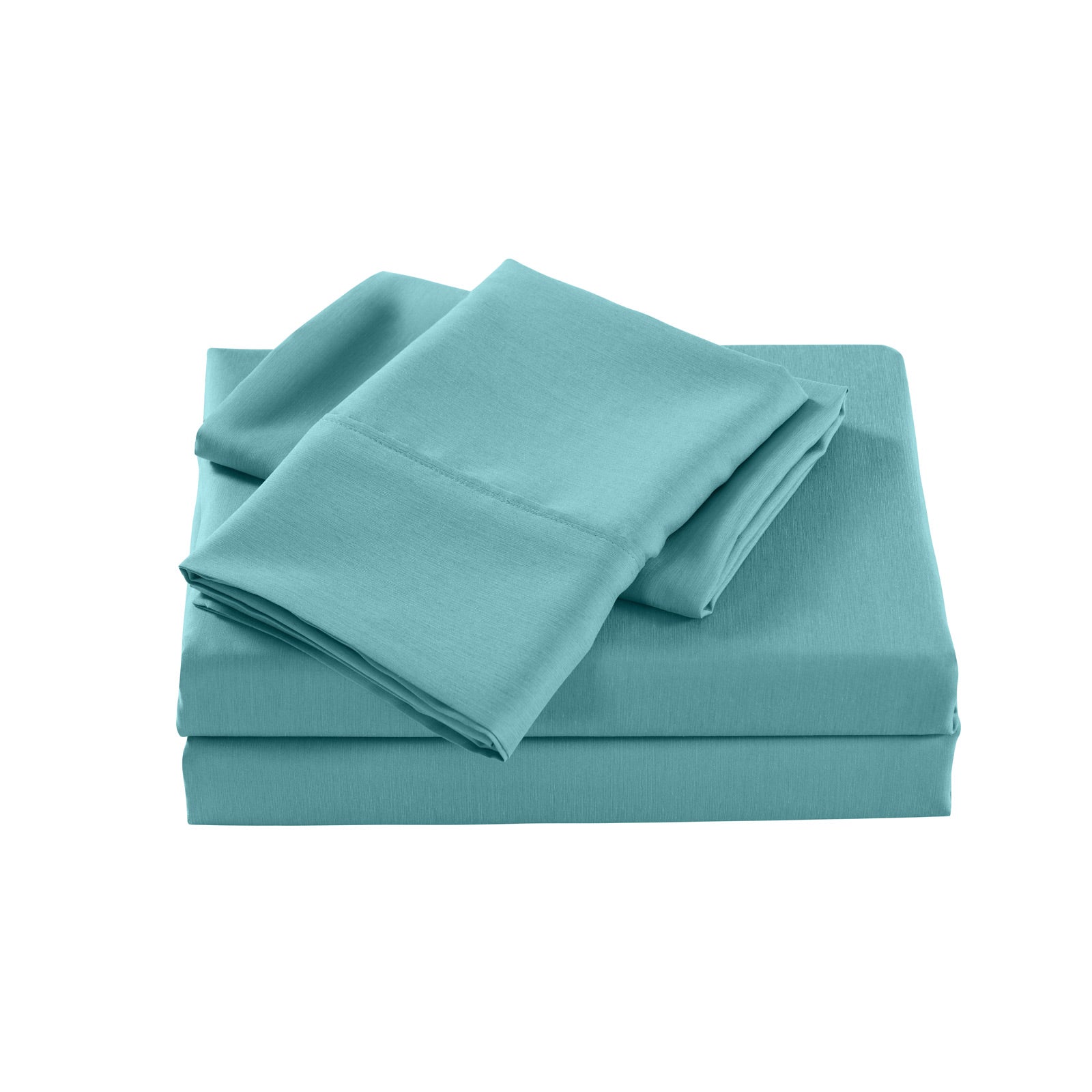 Royal Comfort Bamboo Cooling 2000TC Sheet Set - King Single-Aqua-1943465029345087490