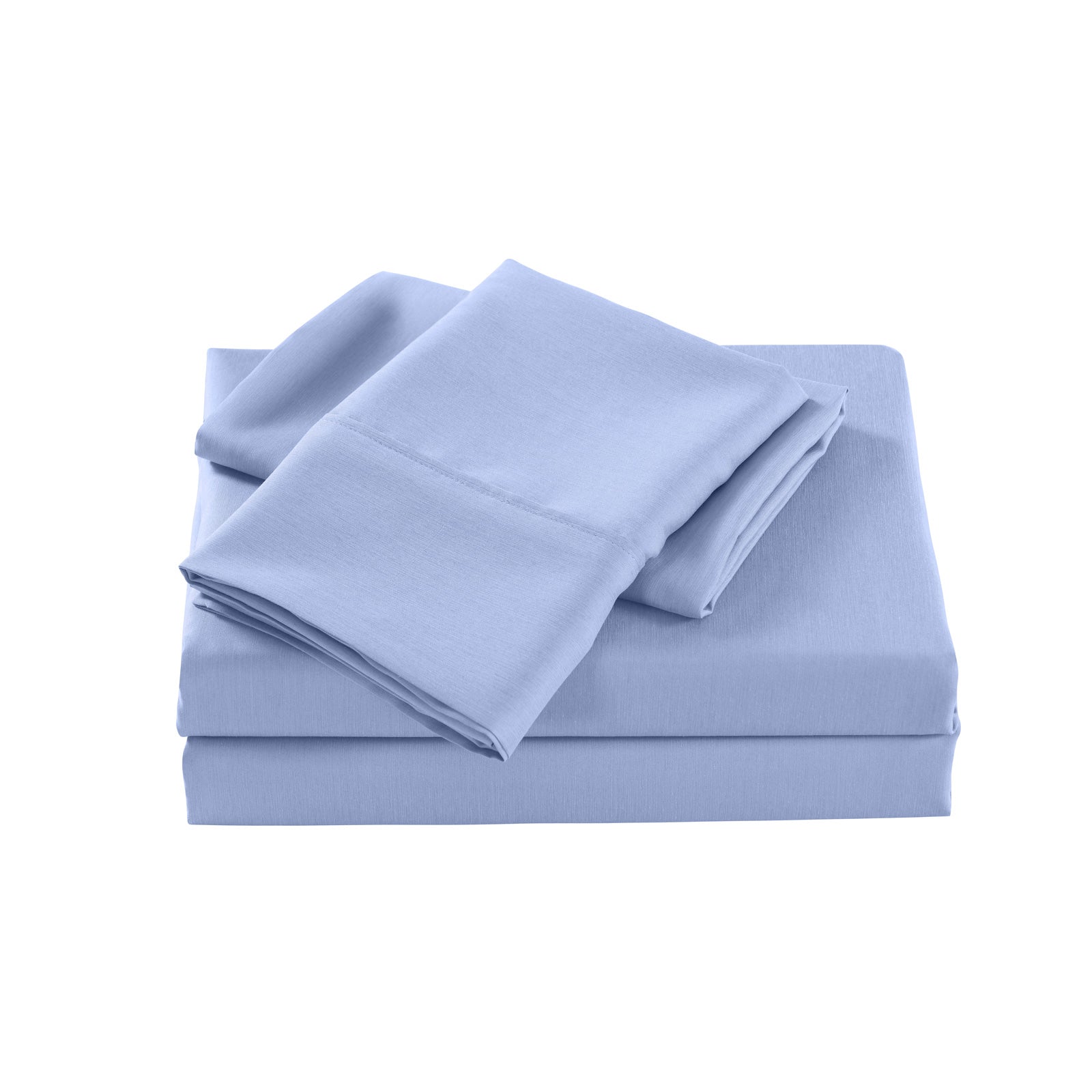 Royal Comfort Bamboo Cooling 2000TC Sheet Set - King Single-Light Blue-1927503894565490690