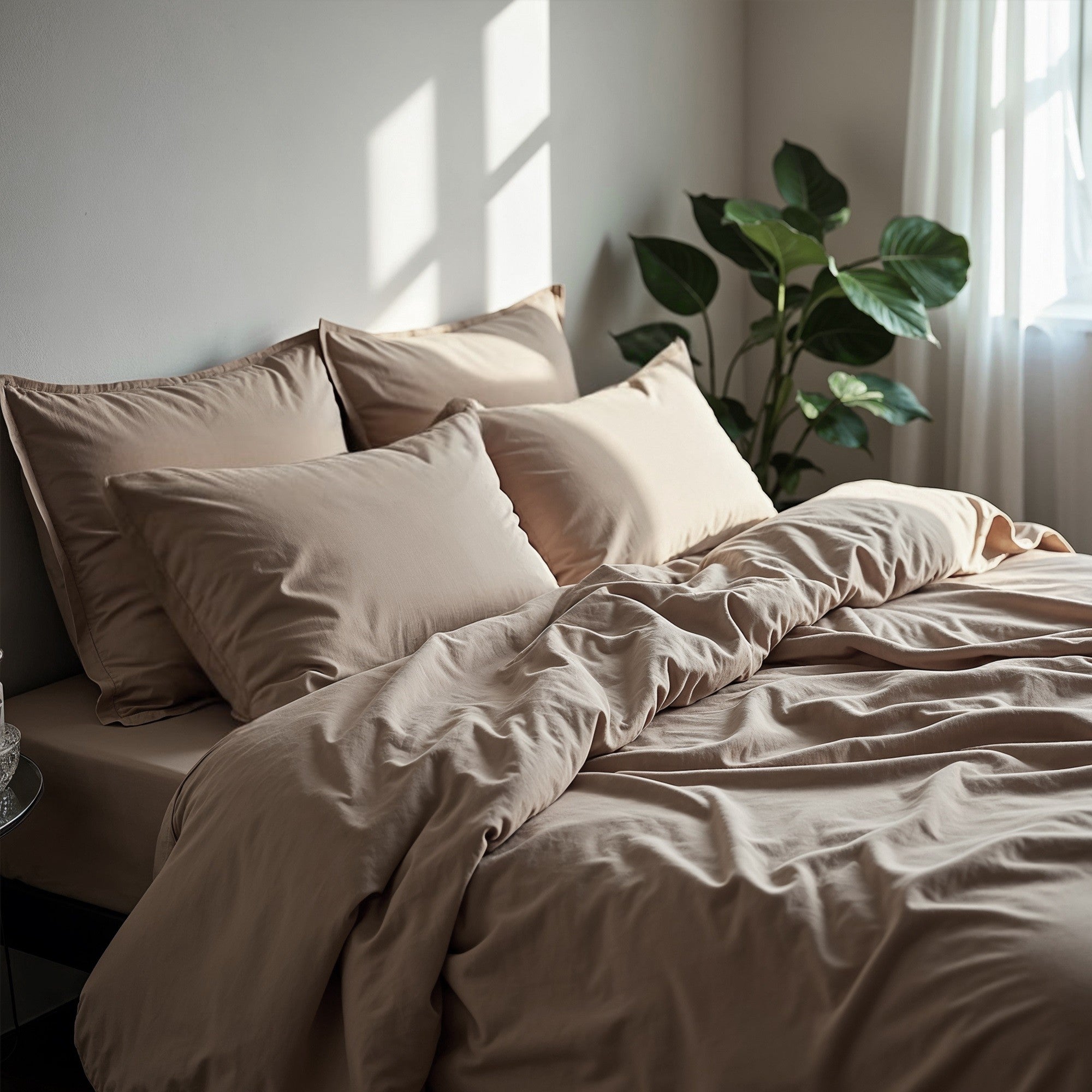 Royal Comfort 1500TC Cotton Rich Fitted 4 PC Sheet sets King Stone-1927503896557785091