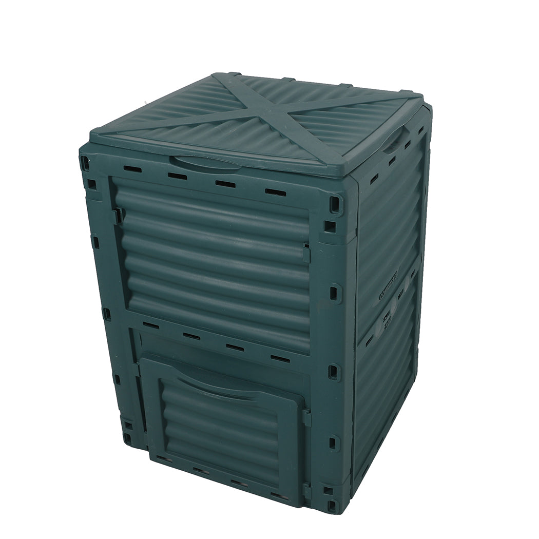Lambu 290L Compost Bin Food Waste Recycling Green-1942353090137165825