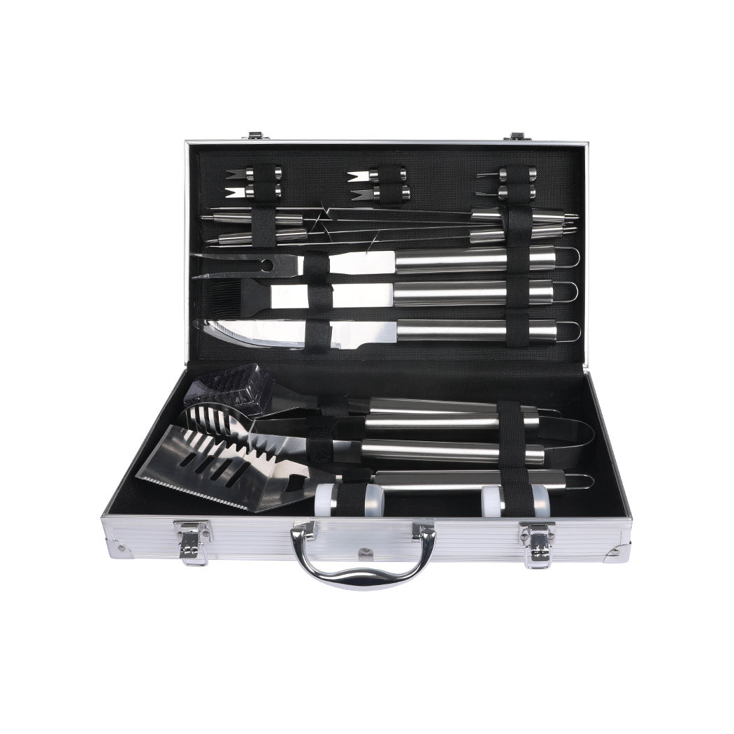 Moyasu 18Pcs BBQ Tool Set Stainless-1942353288884260865