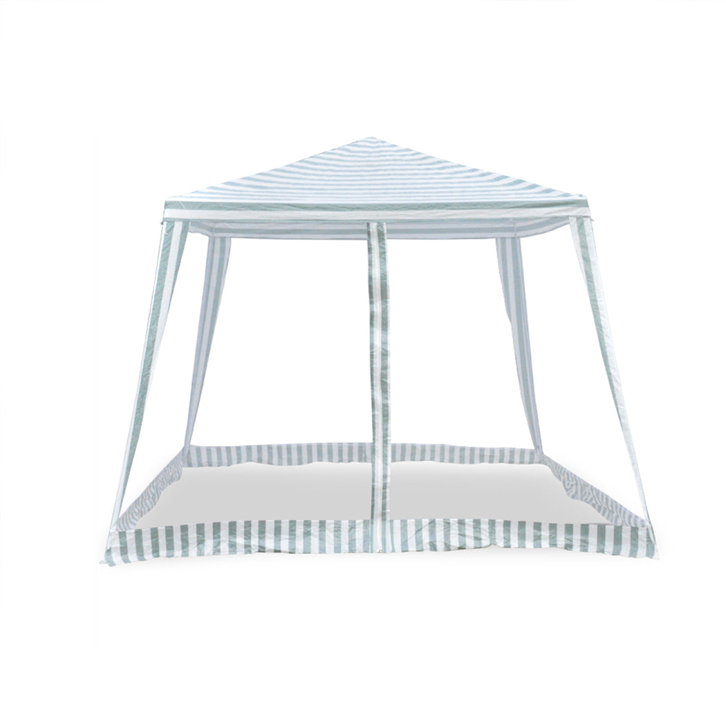 Mountview Gazebo Marquee 3x3m Mesh Side-1942352868027797505