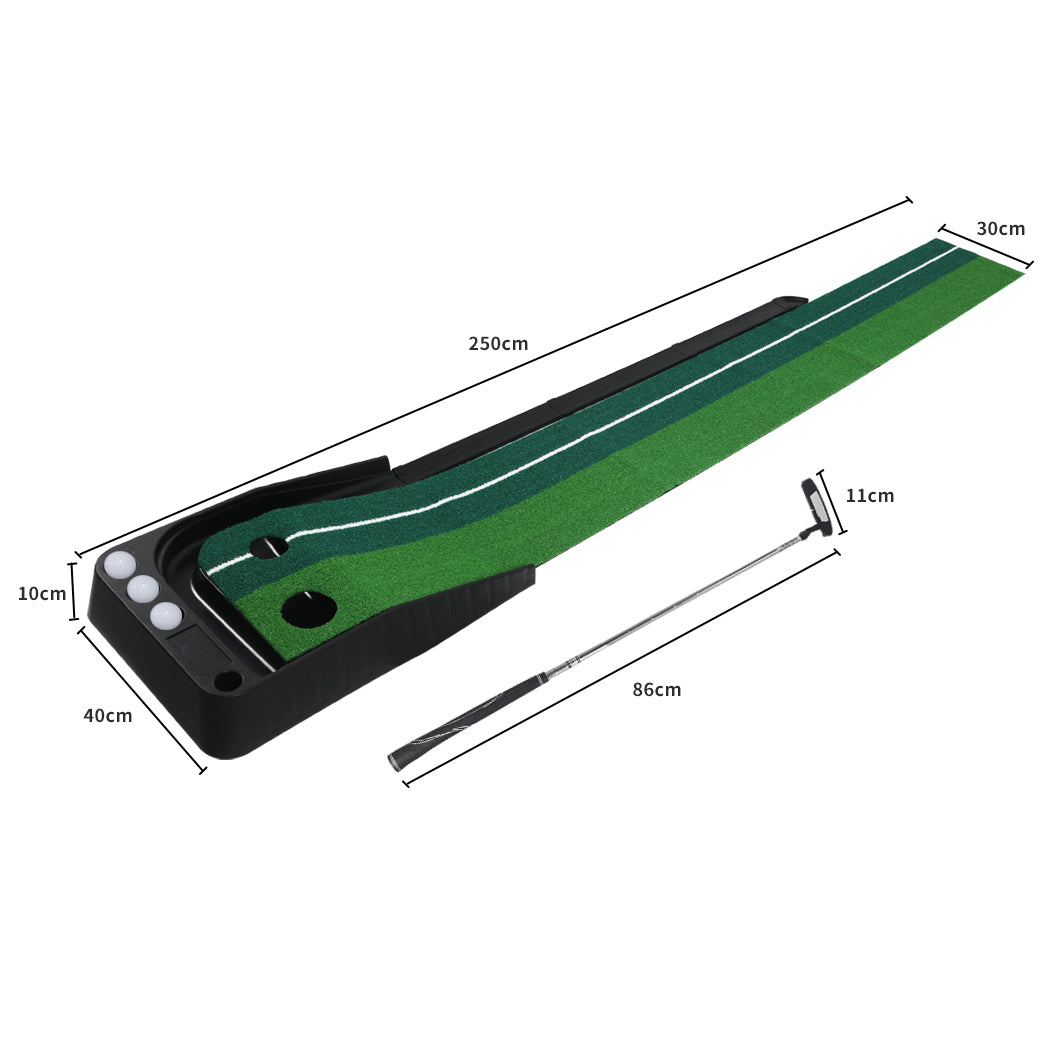 Centra Golf Putting Mat 250cmx40cm Portable-1942353179798802434