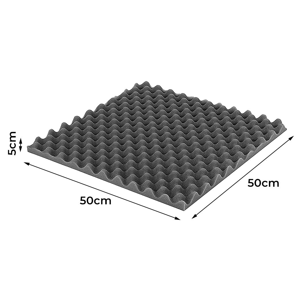 14PC Acoustic Foam Wall Panels 50x50x5cm-1942353701570220034