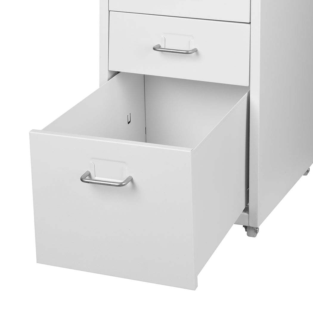 Levede 3 Drawer Office Drawers Cabinet White-1910113086635905029