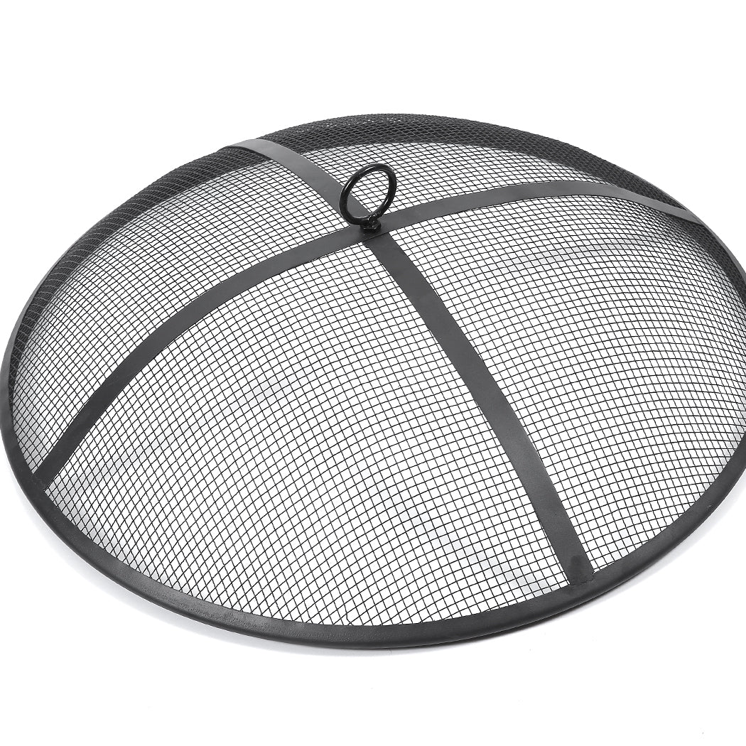 22" Outdoor Fire Pit BBQ Grill Fireplace Small-1942353057358680070