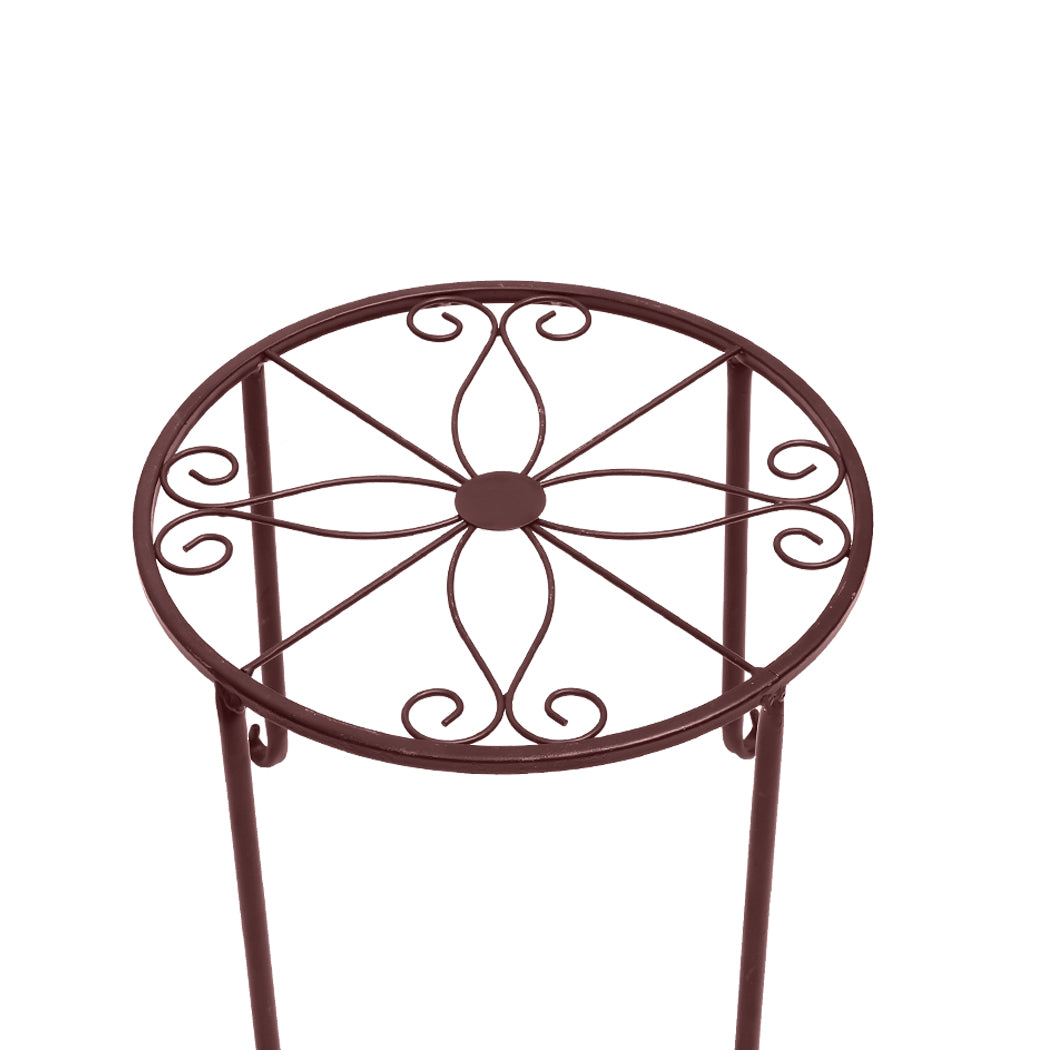 Levede Plant Stand Outdoor Indoor Metal Bronze-1942353791949082627