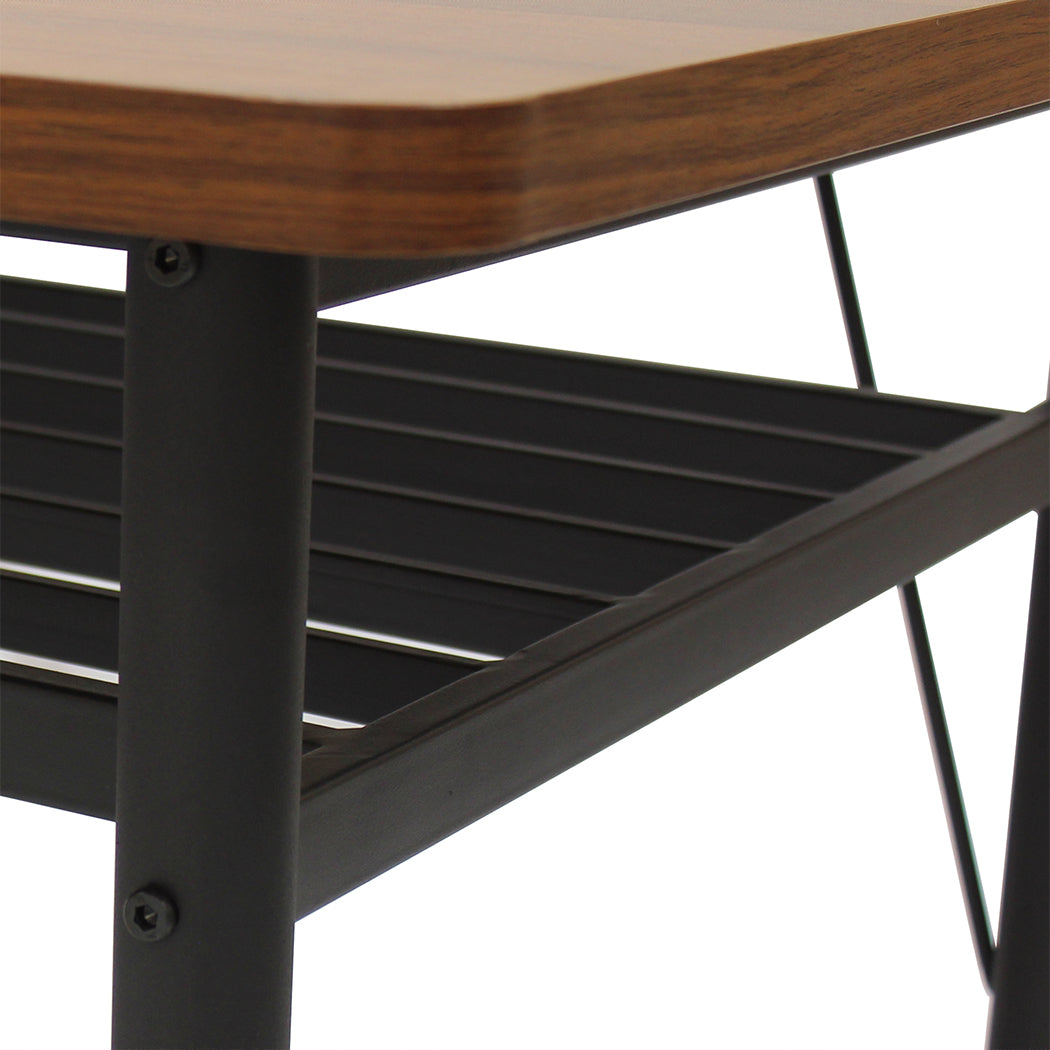 Levede Dining Table Storage Shelf 4-6 Seater 150cm-1910113302139244548