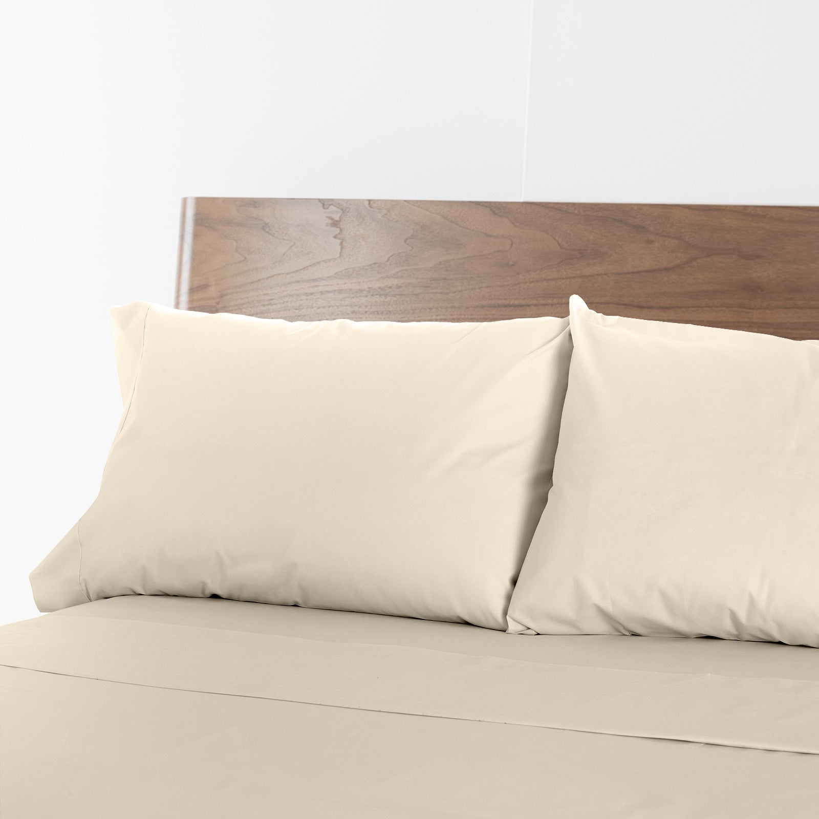 Renee Taylor 1500 Thread count Cotton Blend Sheet sets King Ivory-1927503898990481410