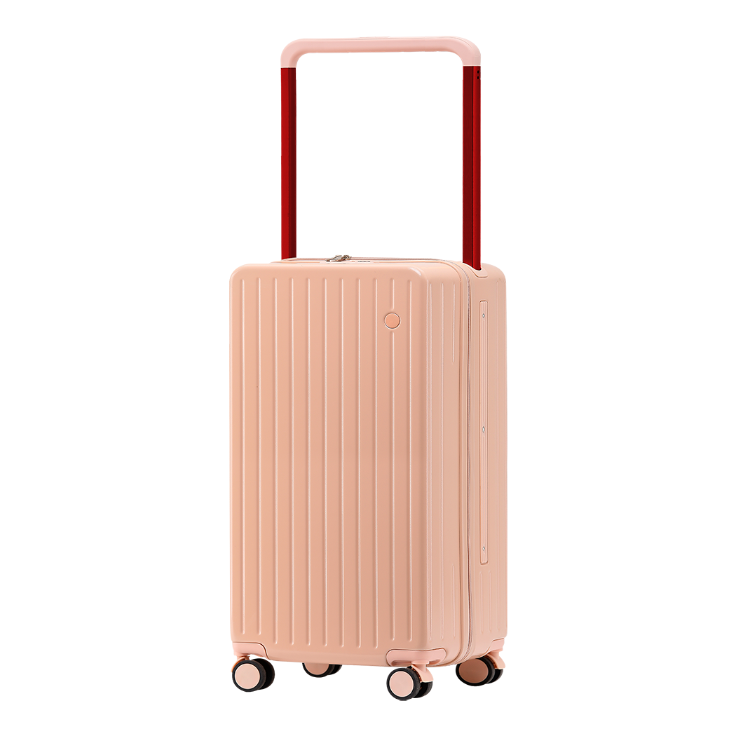 Slimbridge 26" Luggage Wide Handle Hard Case Pink-1942353662676439048