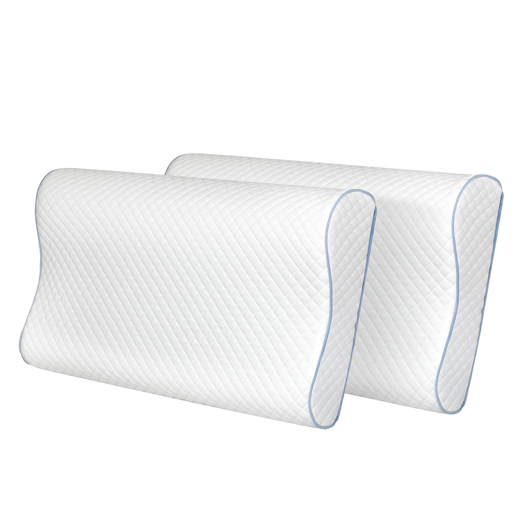 Dreamz Memory Pillow Supprt Shoulder FoamWhite Pillowcase-1942353715692441608