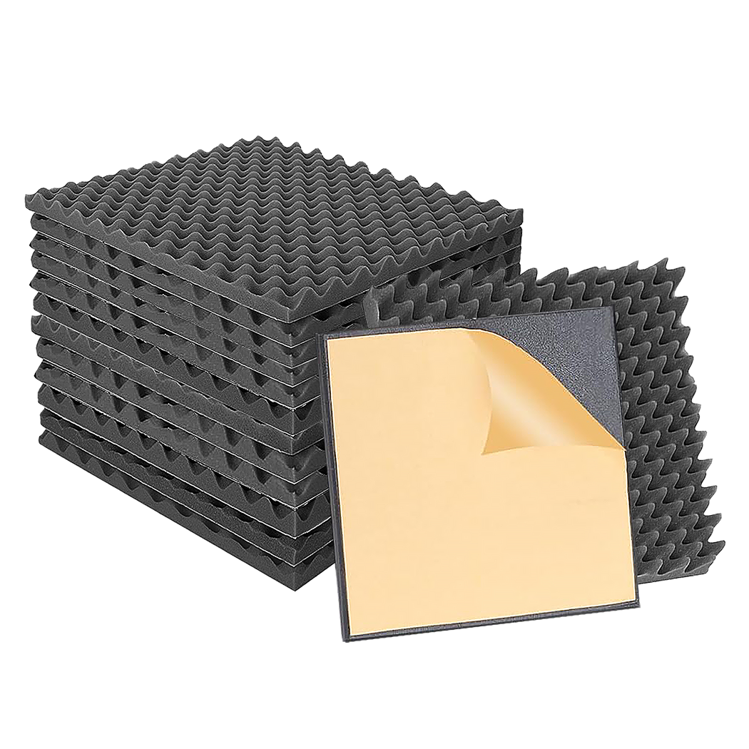 14PC Acoustic Foam Wall Panels 50x50x5cm-1942353701570220040