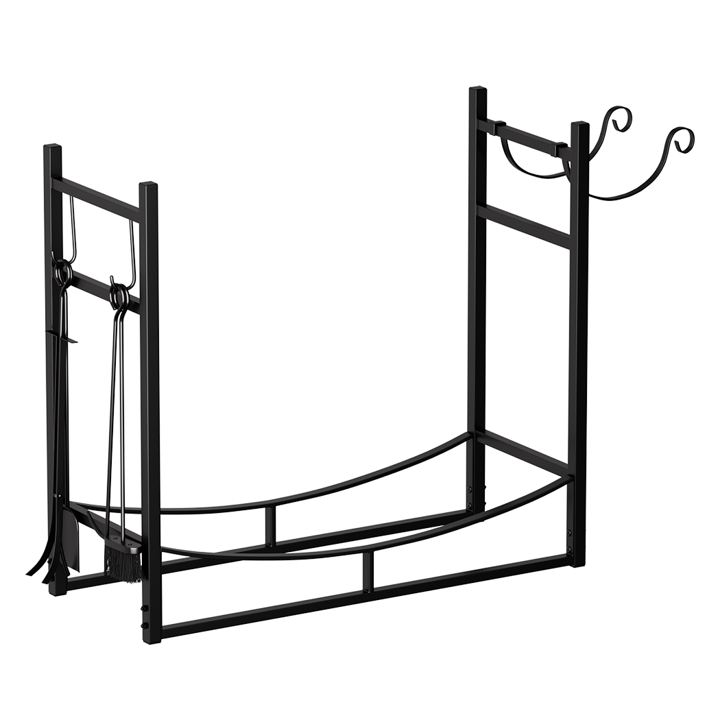 Moyasu Firewood Rack Fireplace Tool Log Holder-1942353710726385672