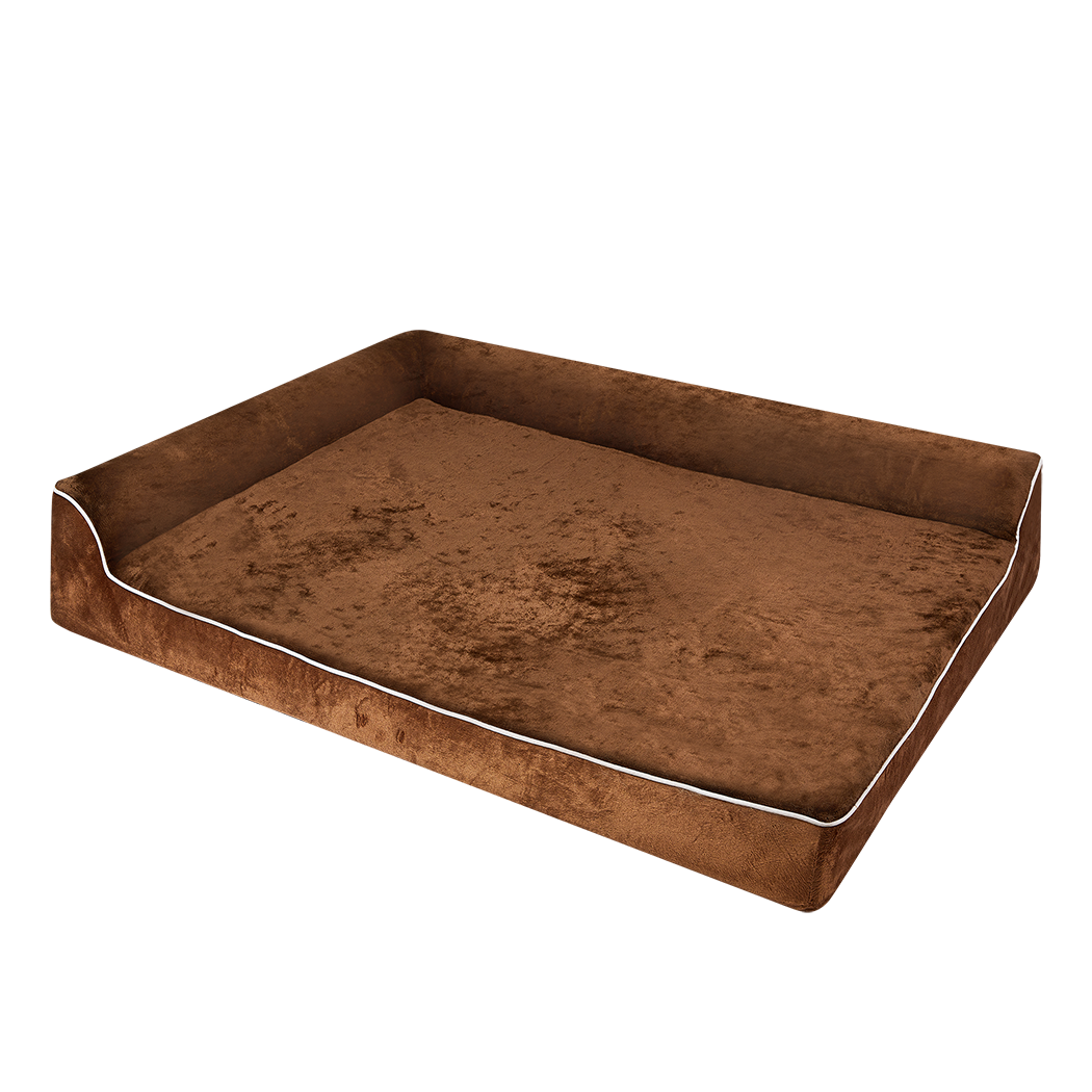 Pawz Orthopedic Dog Bed XXL Coffee-1942353669949362184