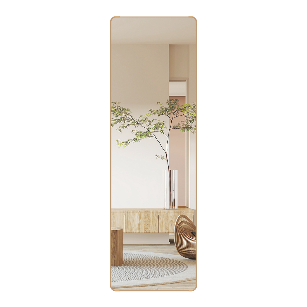 Yezi 120cm Wall Mounted Full Length Mirror Door Hanging-1942353685573144584