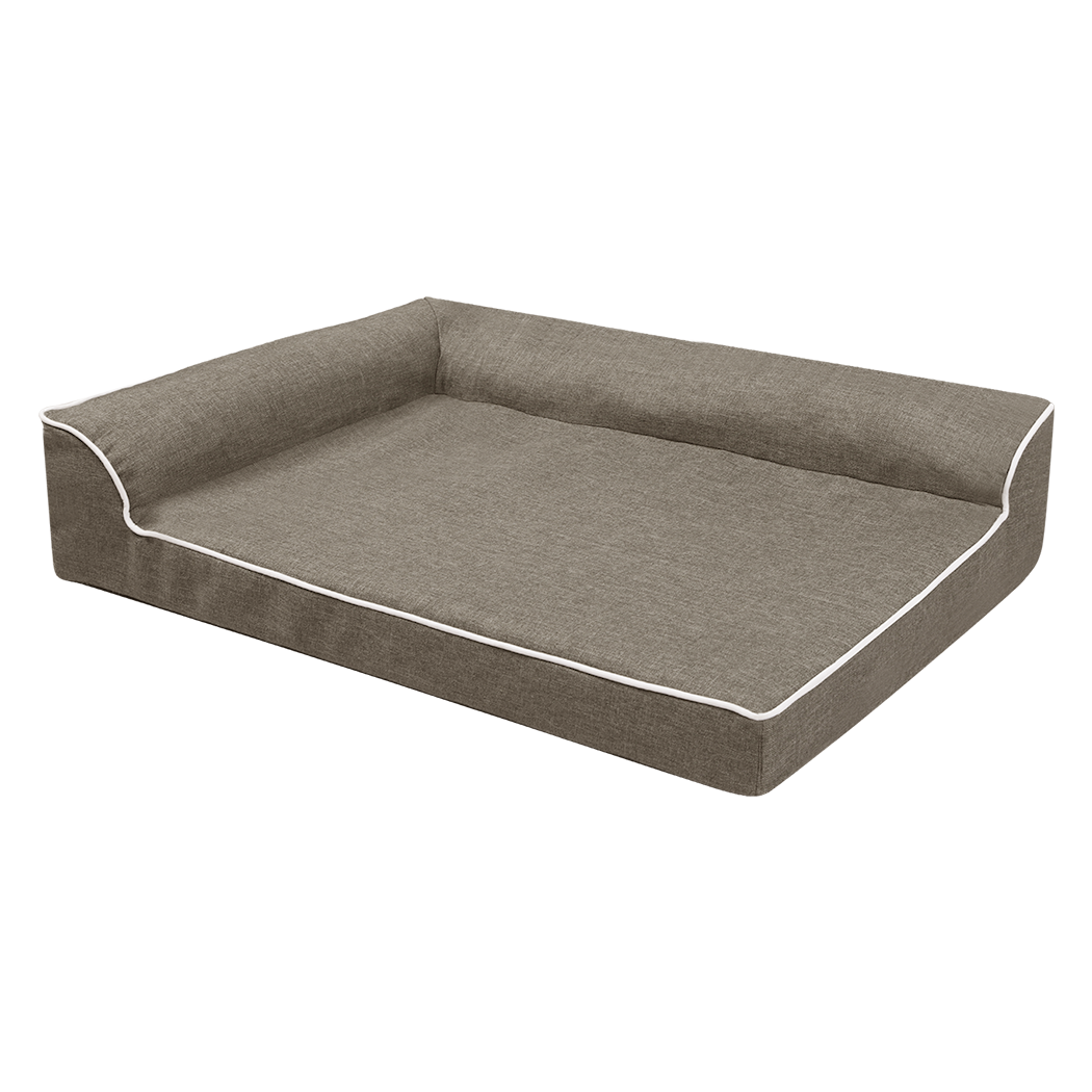 Pawz Orthopedic Dog Bed XXL Coffee-1942353669773201416