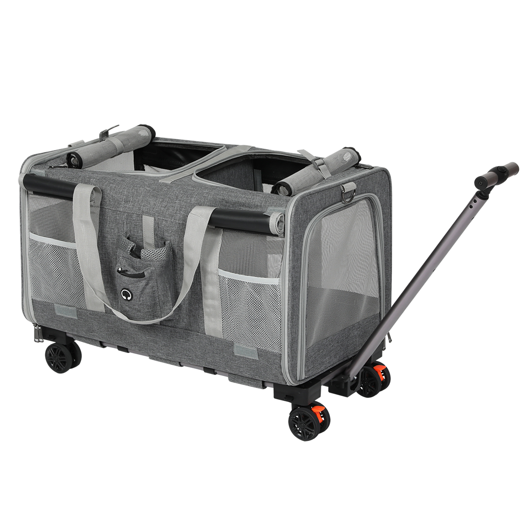 Pawz Pet Carrier 4 Wheel Portable Rolling Foldable-1942353704934051848