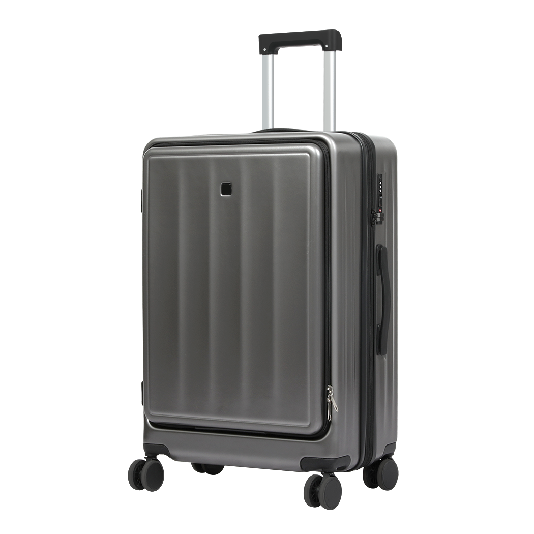 Slimbridge 26"Luggage Trolley Travel Suitcase-1942353661476868104