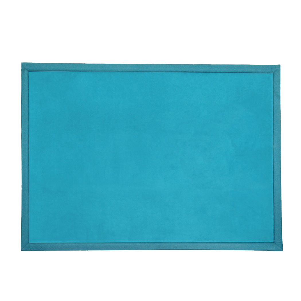Marlow Coral Velvet Area Rugs Large Mat 150x200cm Blue-1942353699934441480