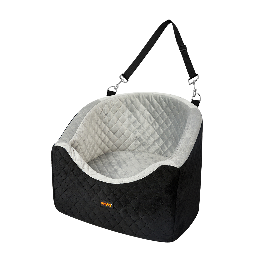 Pawz Dog Car Booster Seat Belt Pet Safe Protector Travel Bed-1942353703440879624
