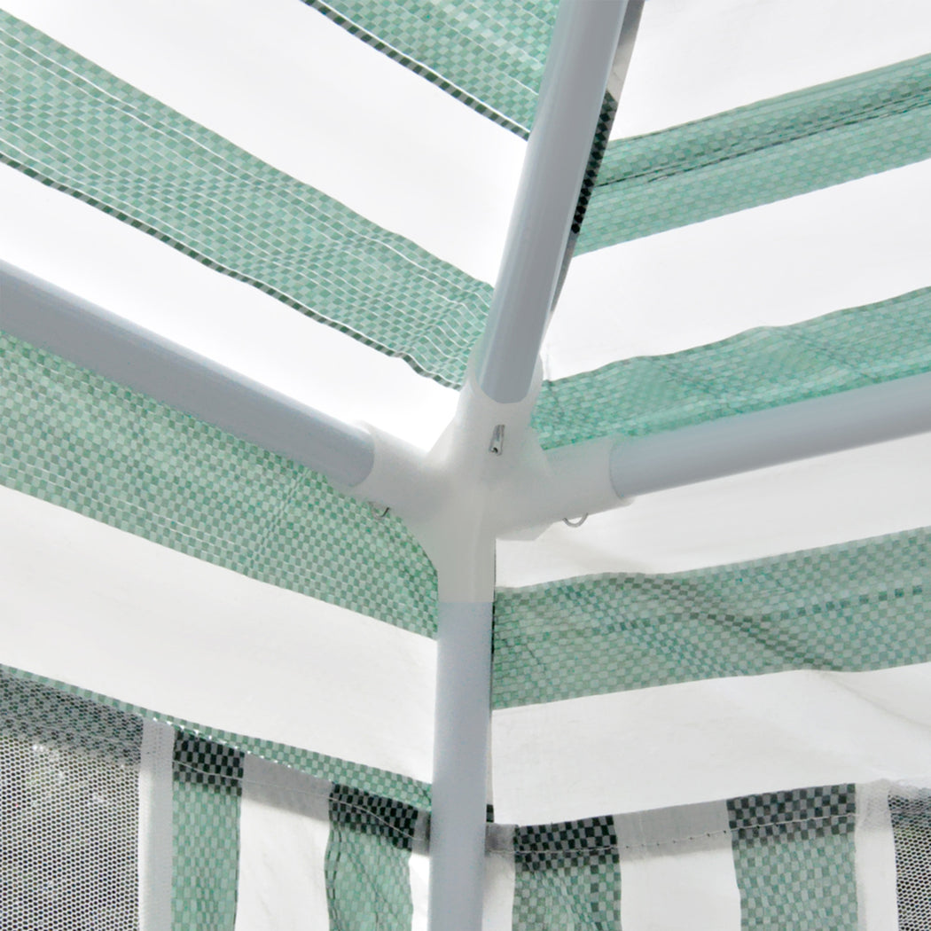 Mountview Gazebo Marquee 3x3m Mesh Side-1942352868027797508