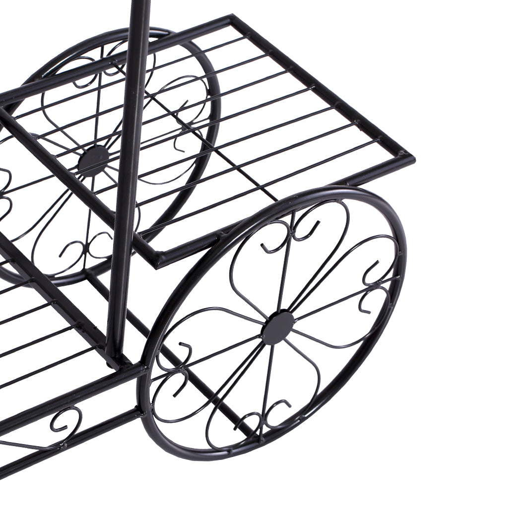 Levede Plant Stand Outdoor Indoor Metal Bronze-1942353791160553477
