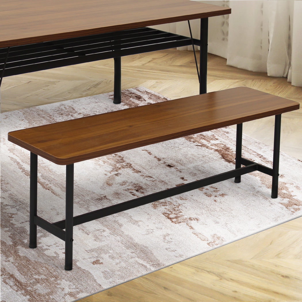 Levede 1XDining Chairs Bench Chair 2-3 Seater140cm-1910113302495760390