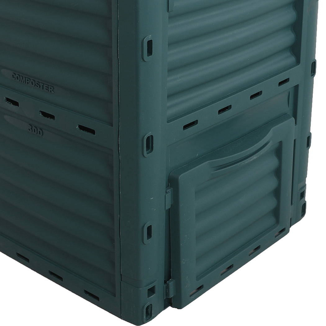 Lambu 290L Compost Bin Food Waste Recycling Green-1942353090137165830