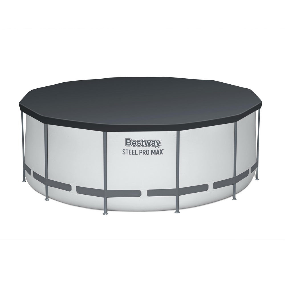 Bestway 366cm Swimming Pool Above Ground Pools Round Filter Pump Cover Ladder